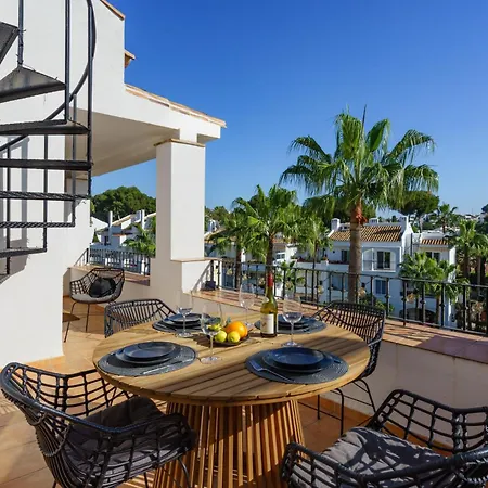 Apartment Two Bedroom, Two Bathroom, Balcony, Pool Area, View Malaga